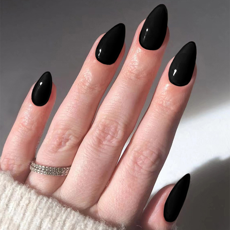Nail Art Simple - Juego de 24 Uñas Postizas de