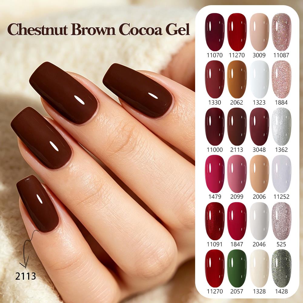 Nail Art Burgundy - Esmalte de Uñas en Gel Clou