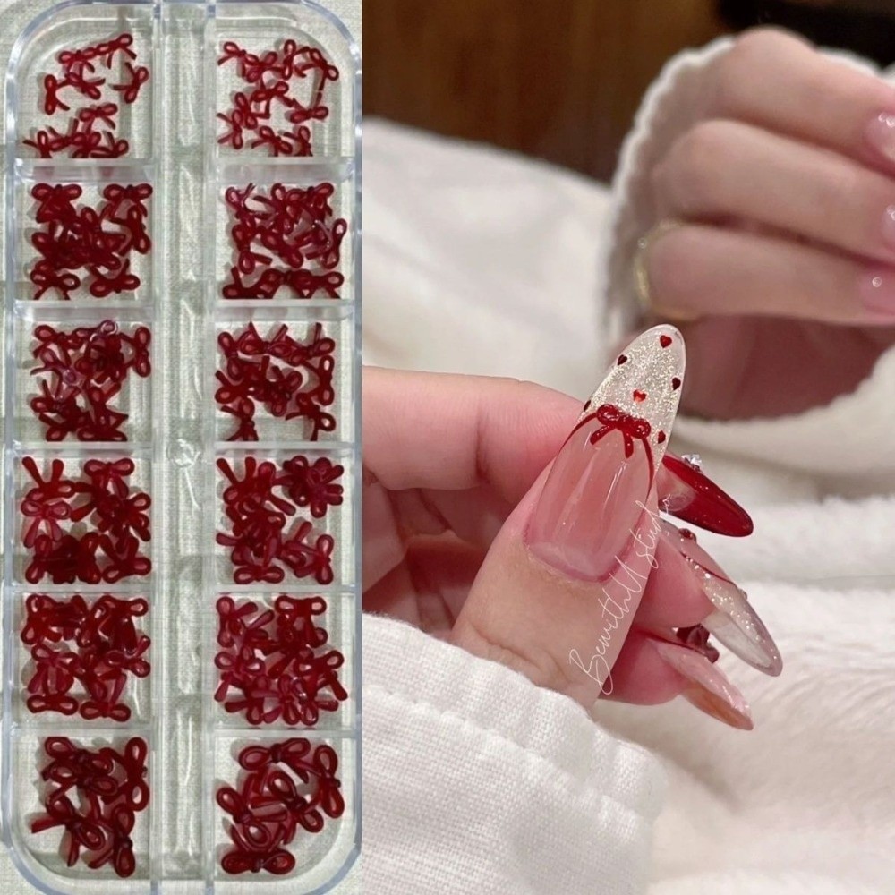 Nail Art Burgundy - Decoraciones de Uñas Color Vino Tinto,