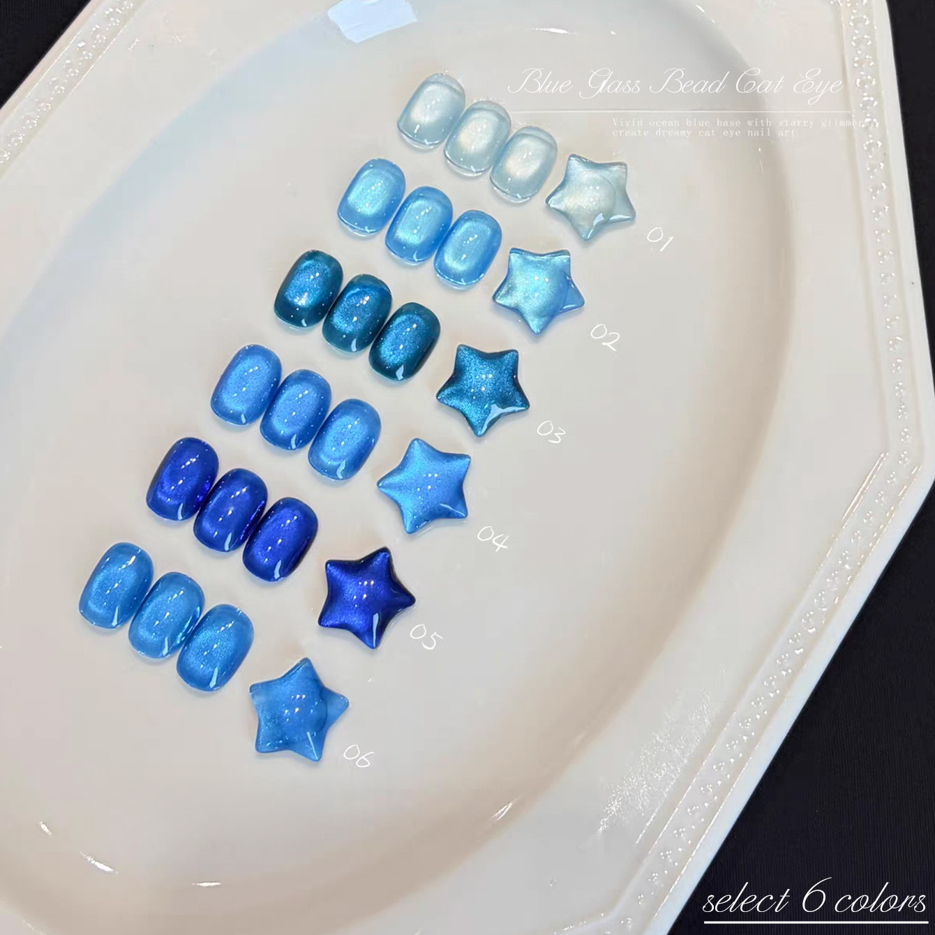 Nail Art Ice Blue - 1 unidad de esmalte de uñas