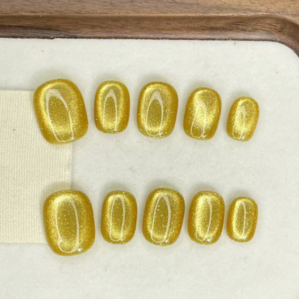 Juego de uñas postizas redonda - Nail Art Simple reseña y precio