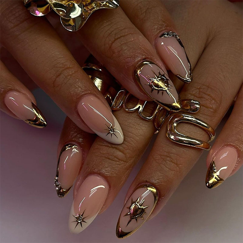 24 Uds. de Uñas Postizas Franc - Nail Art Simple reseña y precio
