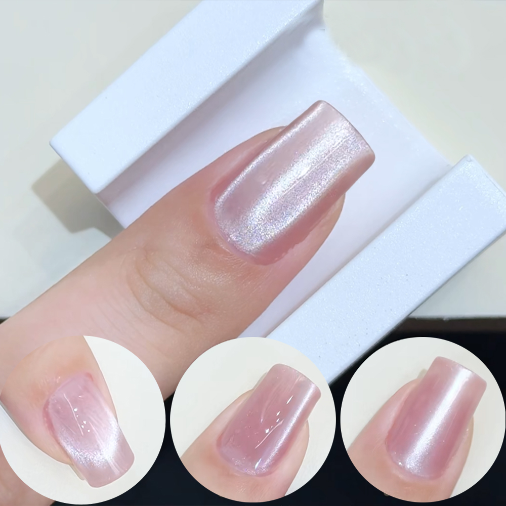 Imán para decoración de uñas d - Nail Art Cat Eye Pink reseña y precio