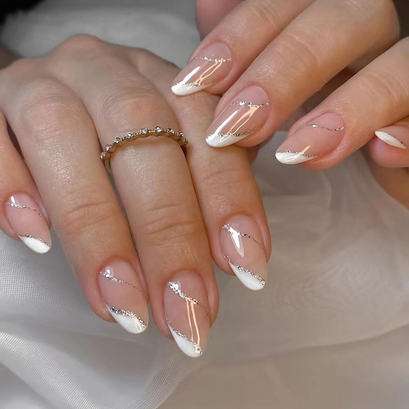24 piezas de uñas postizas reu - Nail Art Simple reseña y precio