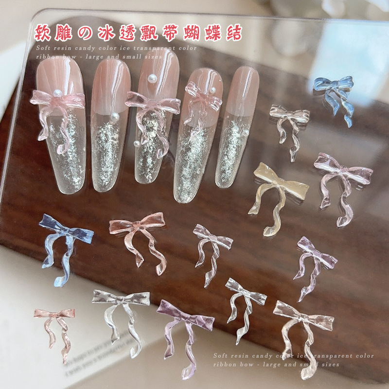 30 Uds. De cinta de cola larga - Nail Art Ice Blue reseña y precio