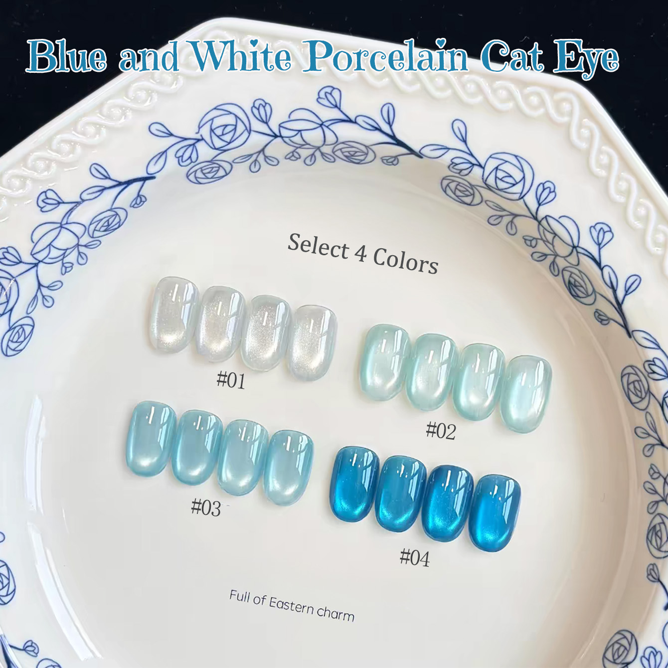 1 unidad de esmalte de uñas en - Nail Art Ice Blue reseña y precio