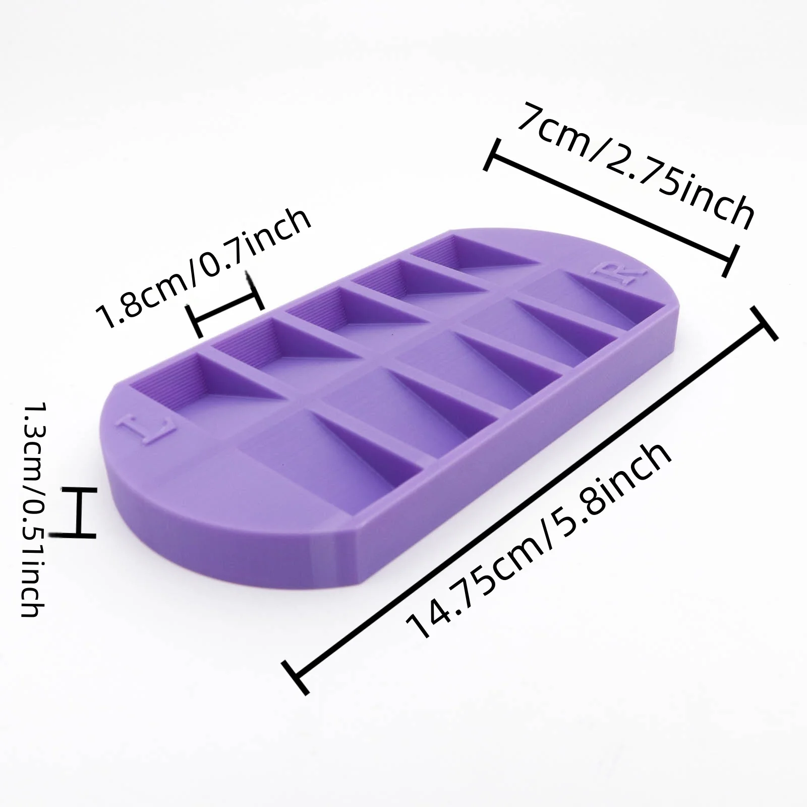 Bandeja organizadora de puntas - Nail Art Simple reseña y precio