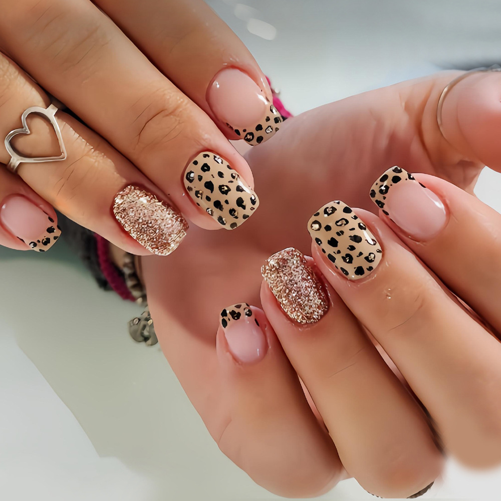 Uñas postizas largas y cortas  - Nail Art Glitter reseña y precio