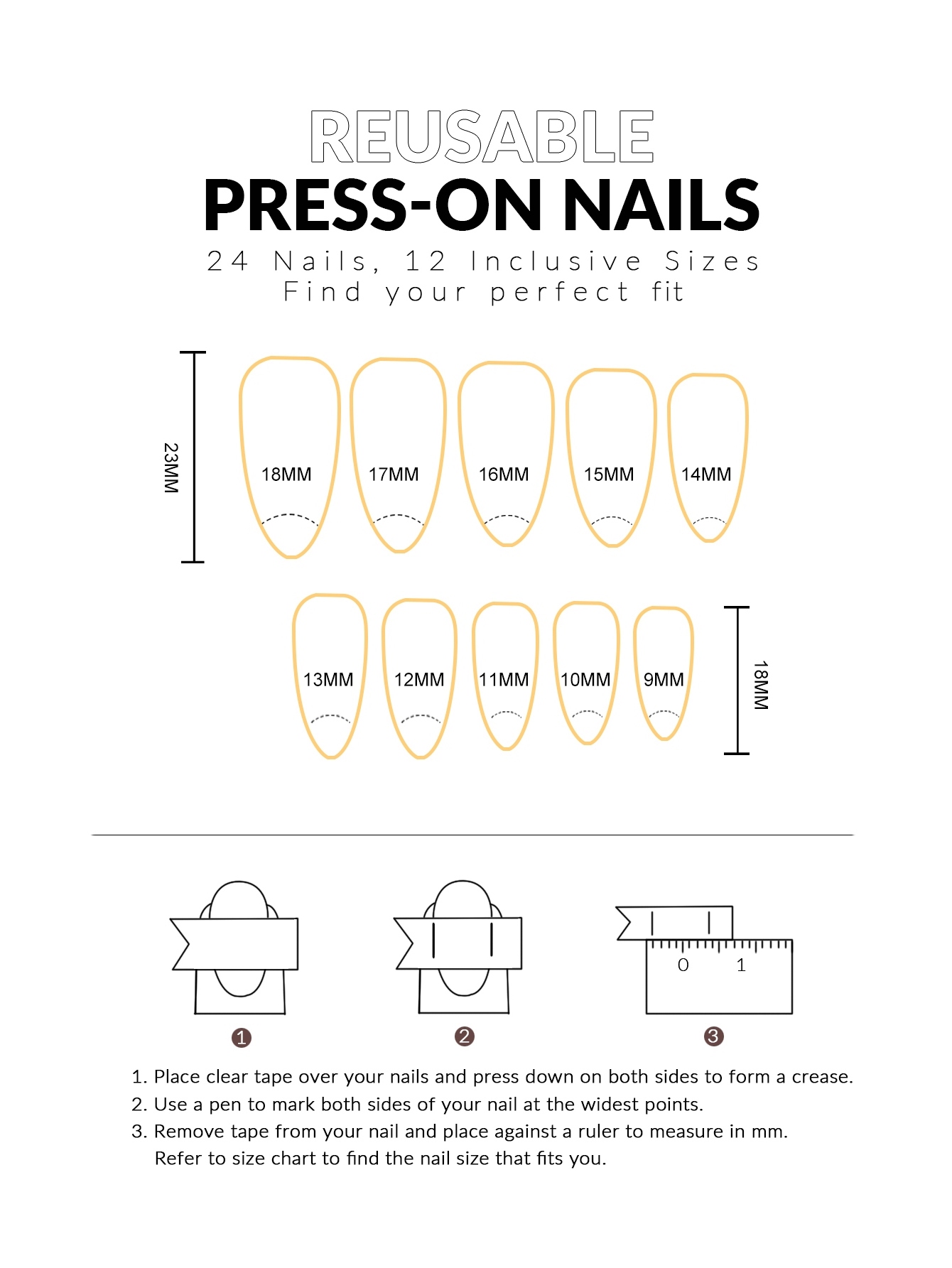 24 Uds. De uñas postizas Vinta - Nail Art Burgundy reseña y precio