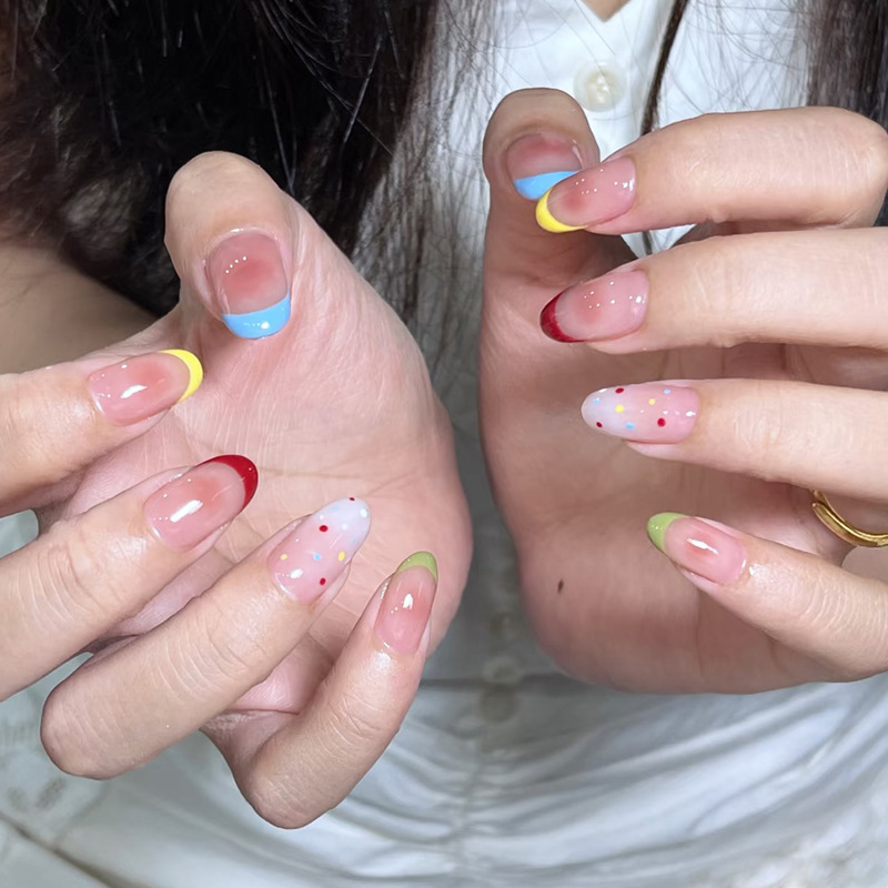 Juego de 24 Uñas Postizas Alme - Nail Art Simple reseña y precio