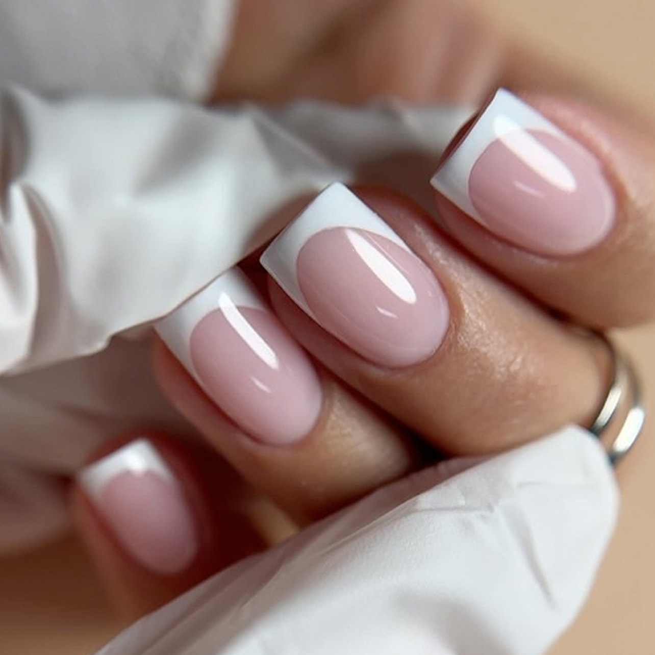 24 Uñas Postizas Francesas Bla - Nail Art Simple reseña y precio