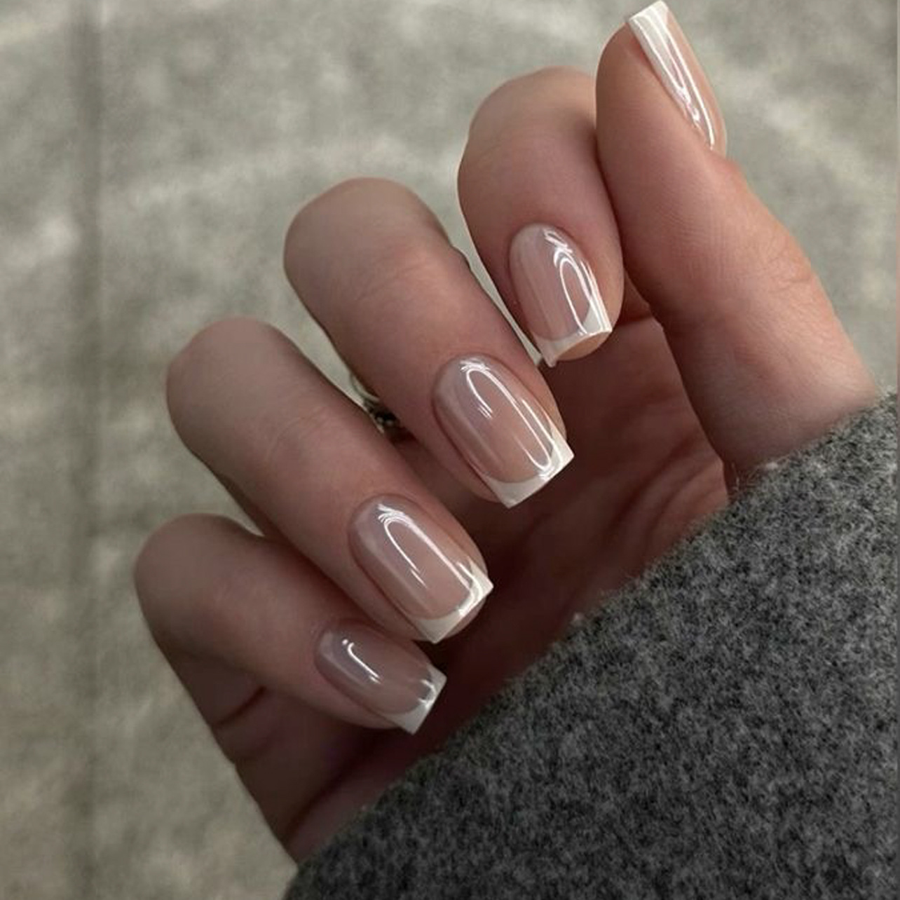 24 Uñas Postizas Francesas Bla - Nail Art Simple reseña y precio