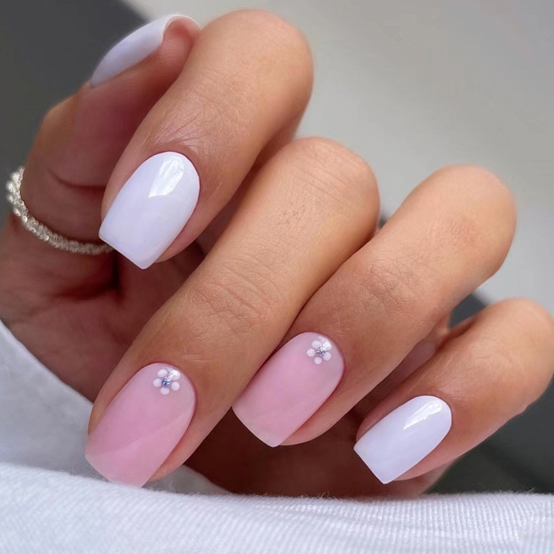 24 Uds. De puntas de uñas de c - Nail Art Simple reseña y precio