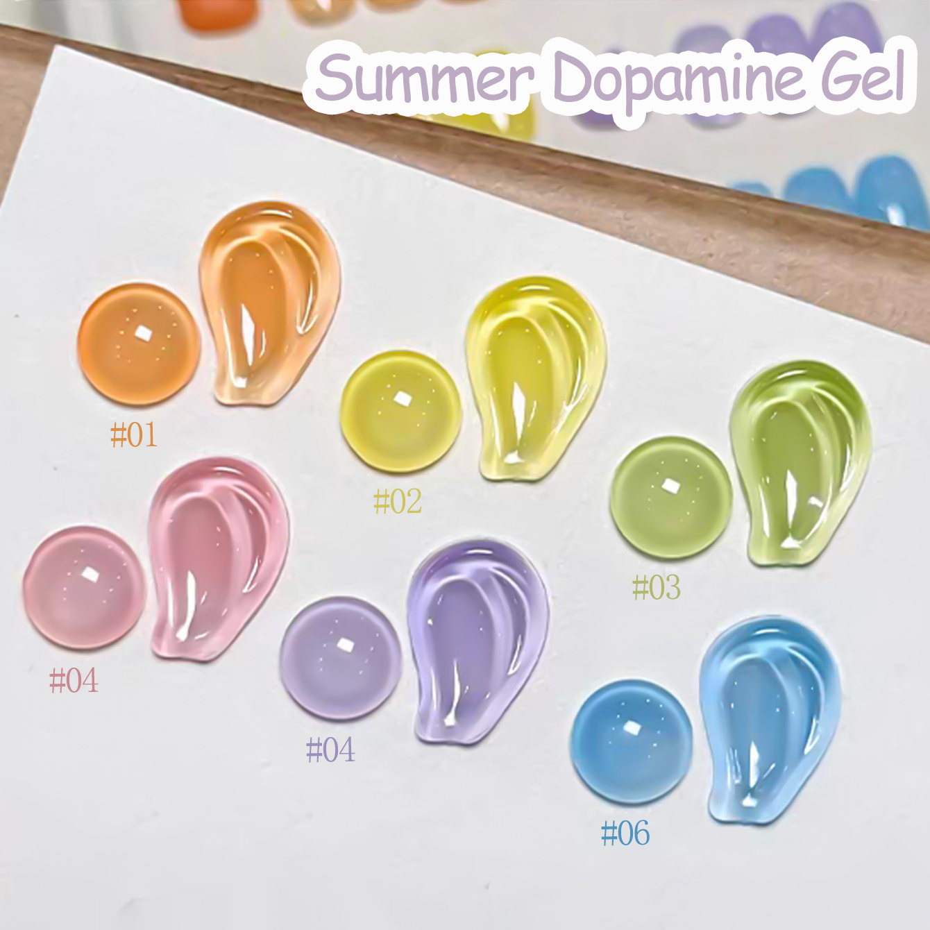 SHAKA 1-6 piezas, Esmalte de U - Nail Art Ice Blue reseña y precio