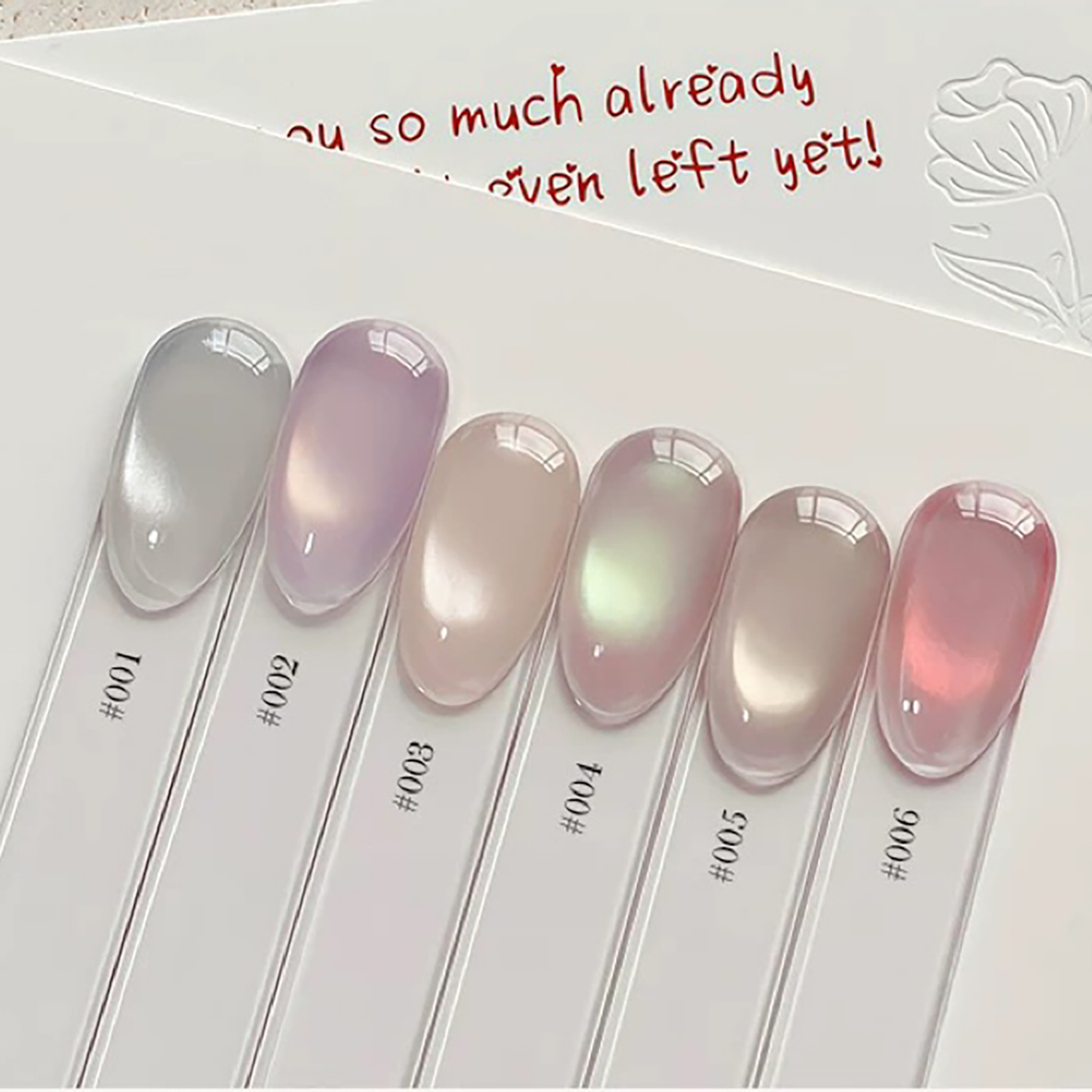 Esmalte de Uñas en Gel MIANEL  - Nail Art Cat Eye Pink reseña y precio