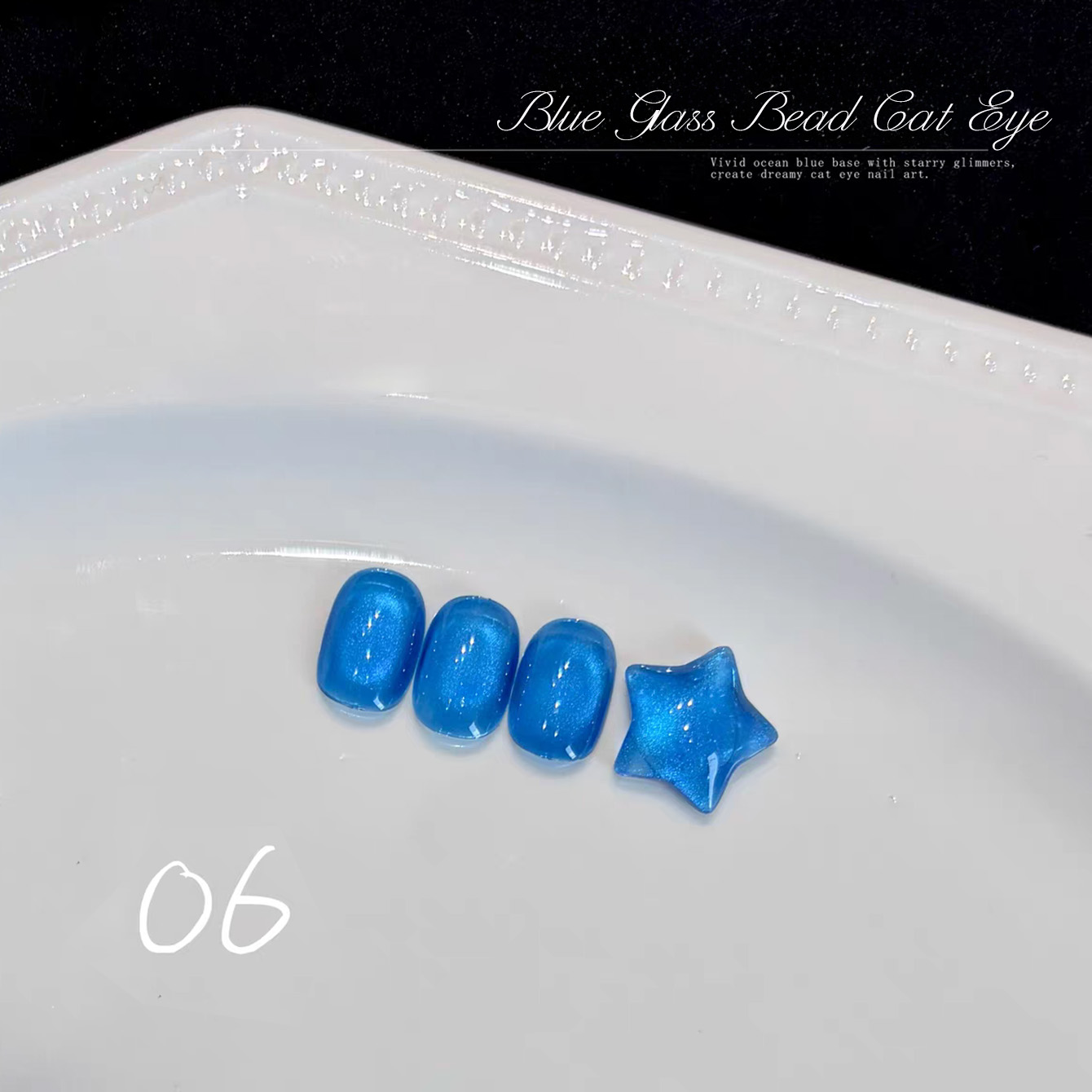 1 unidad de esmalte de uñas en - Nail Art Ice Blue reseña y precio