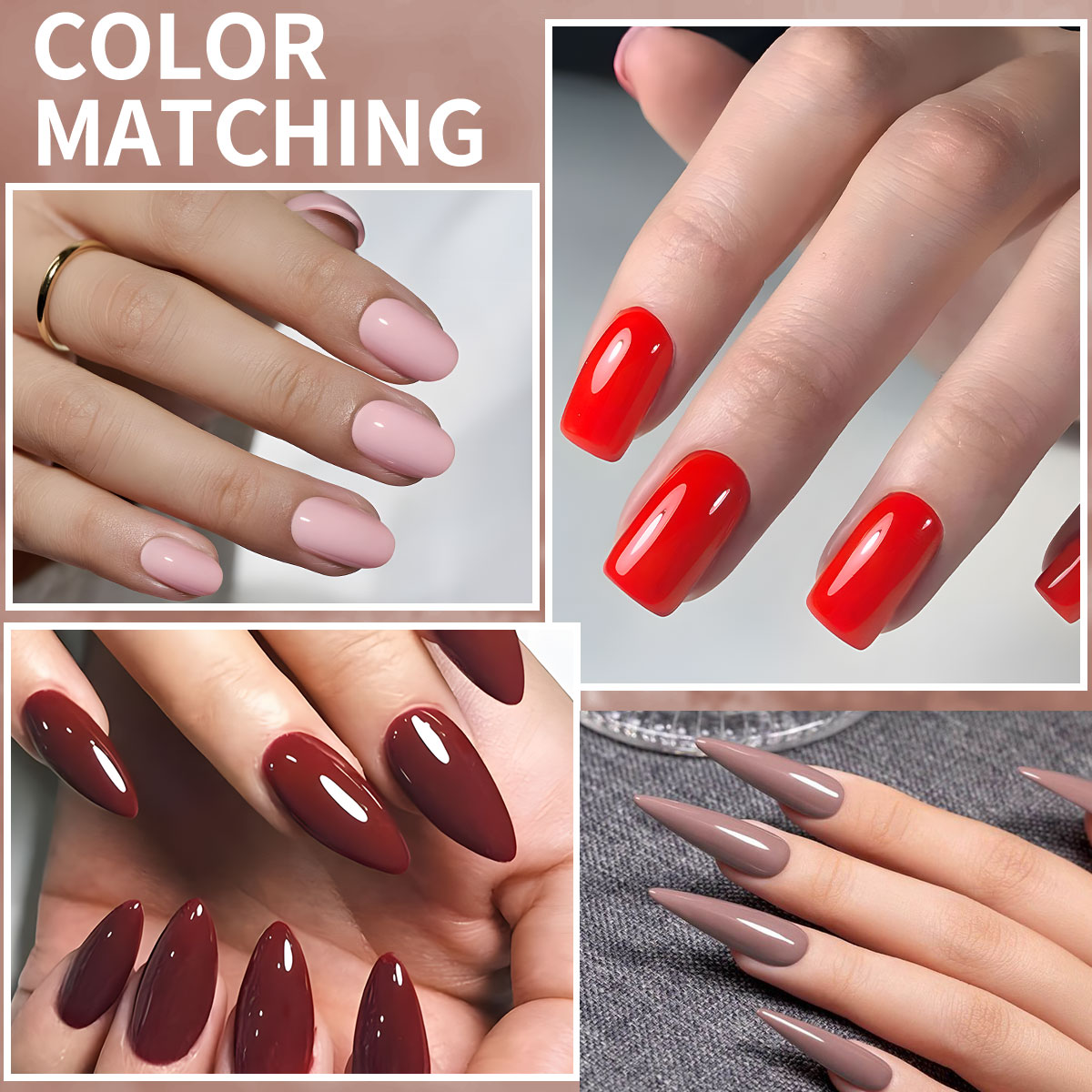 VOKY Nuevo Esmalte de Uñas en  - Nail Art Burgundy reseña y precio