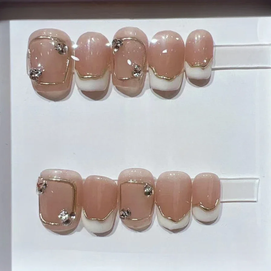 10 Uds. De uñas postizas franc - Nail Art French Nails reseña y precio