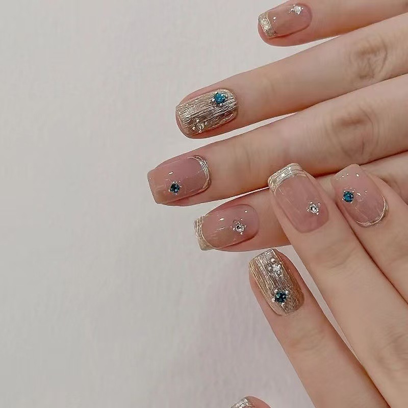 10 Uds. De uñas postizas franc - Nail Art French Nails reseña y precio