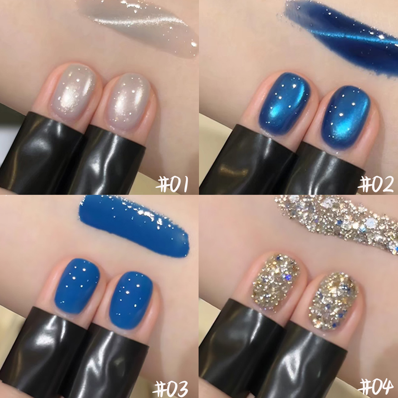 1 unidad de esmalte de uñas en - Nail Art Ice Blue reseña y precio