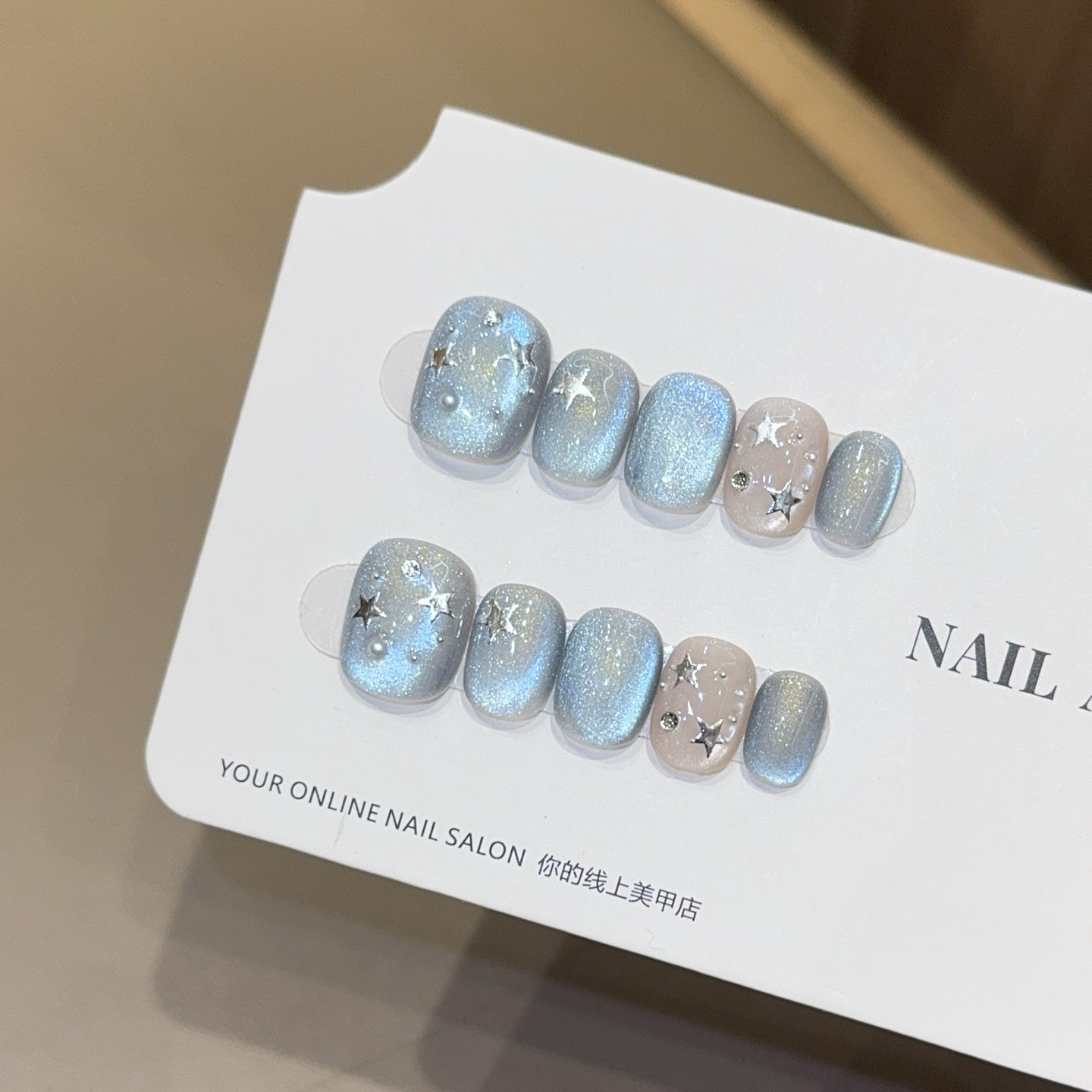 10 Uds. De uñas postizas de ca - Nail Art Simple reseña y precio