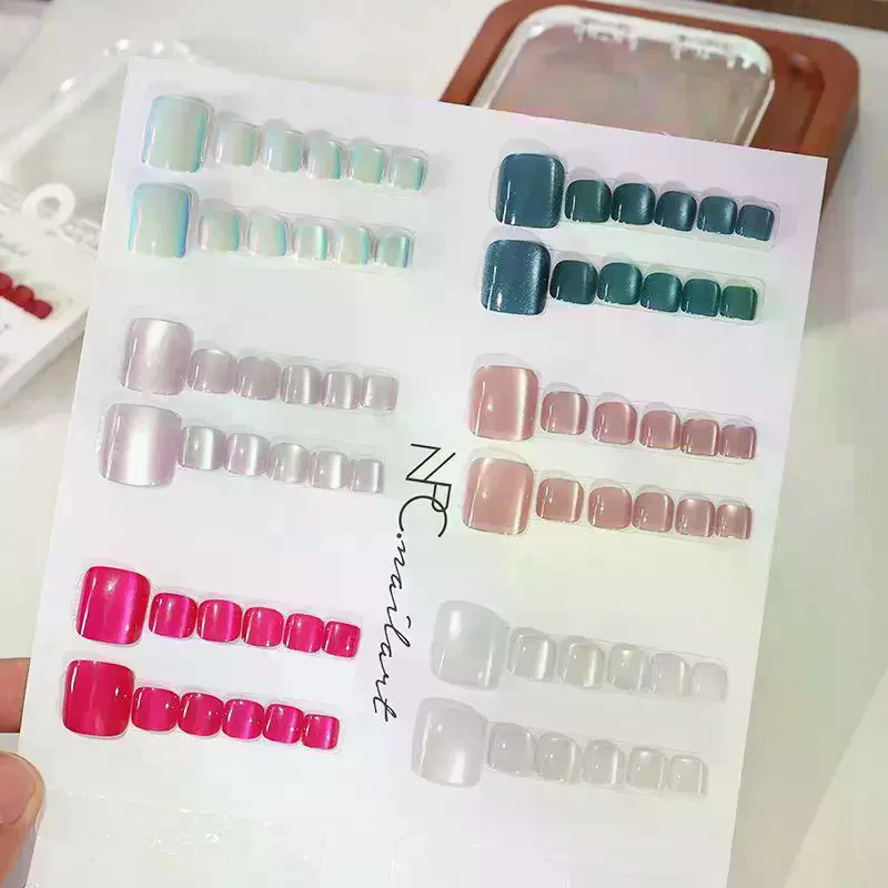 /Kuz/10 Uds./Caja Uñas Postiza - Nail Art Extension Cat Eye reseña y precio