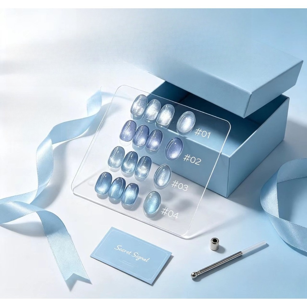 Imán de regalo + Pincel, Gel d - Nail Art Ice Blue reseña y precio