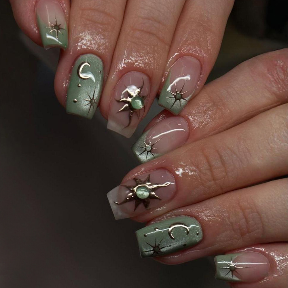 24 Uds uñas postizas terminada - Nail Art Simple reseña y precio