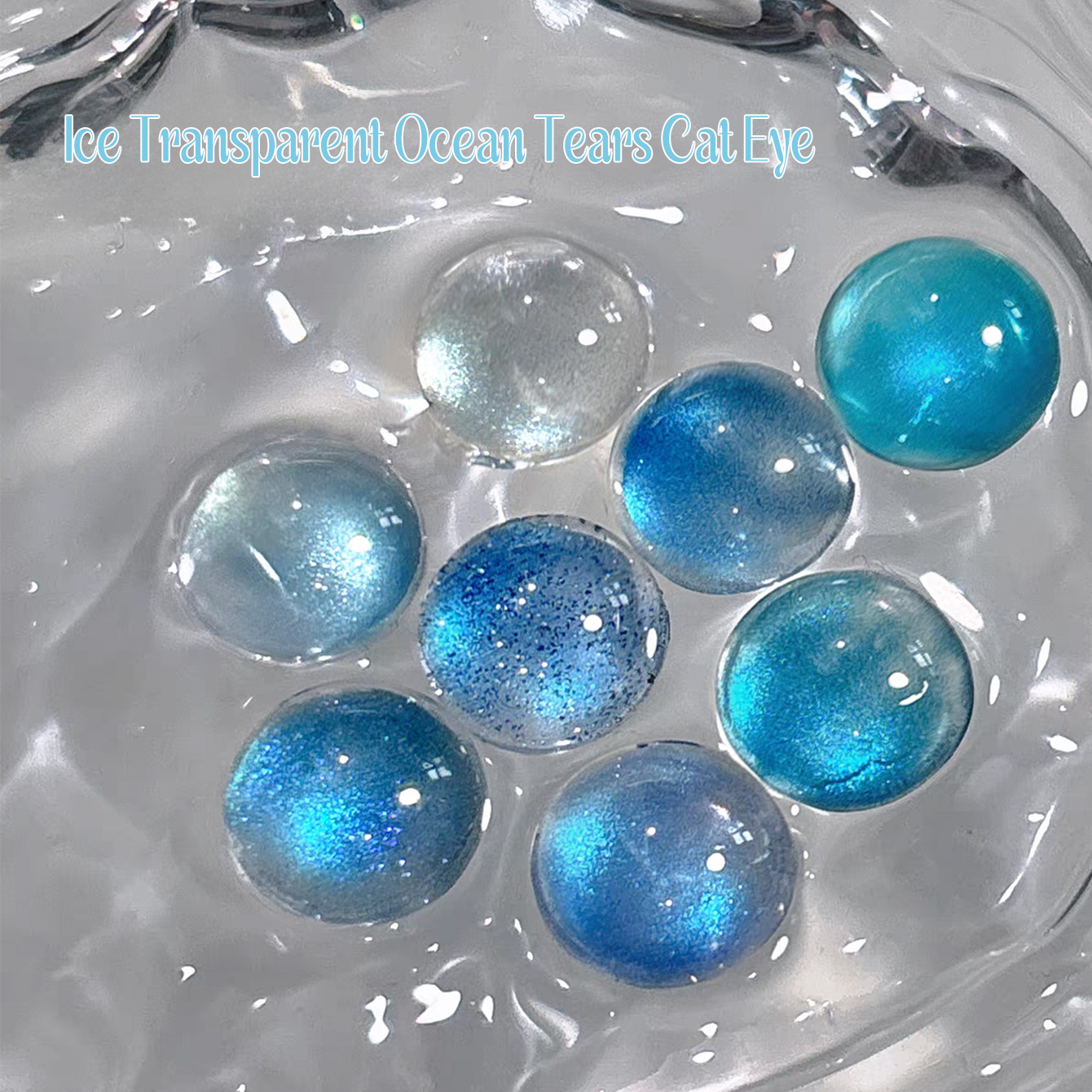 SHAKA 1-8 piezas Popular de Ve - Nail Art Ice Blue reseña y precio