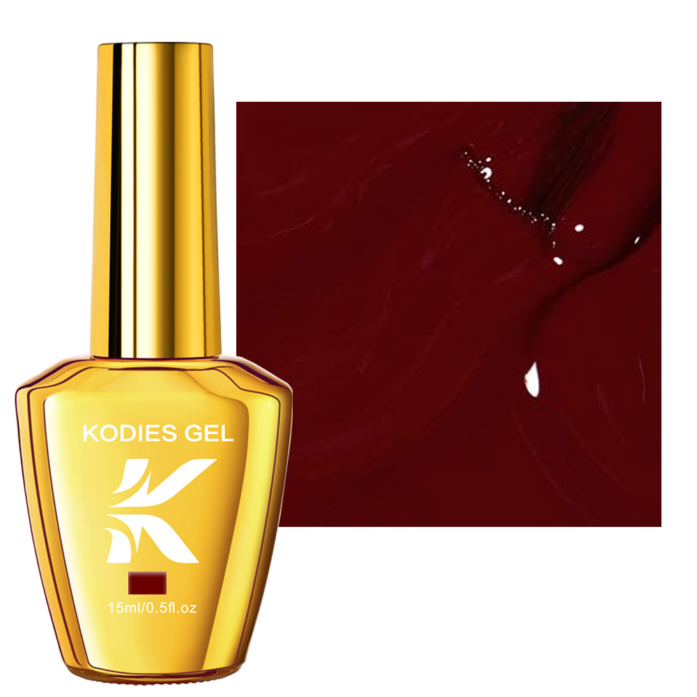 KODIES GEL-esmalte de uñas de  - Nail Art Burgundy reseña y precio