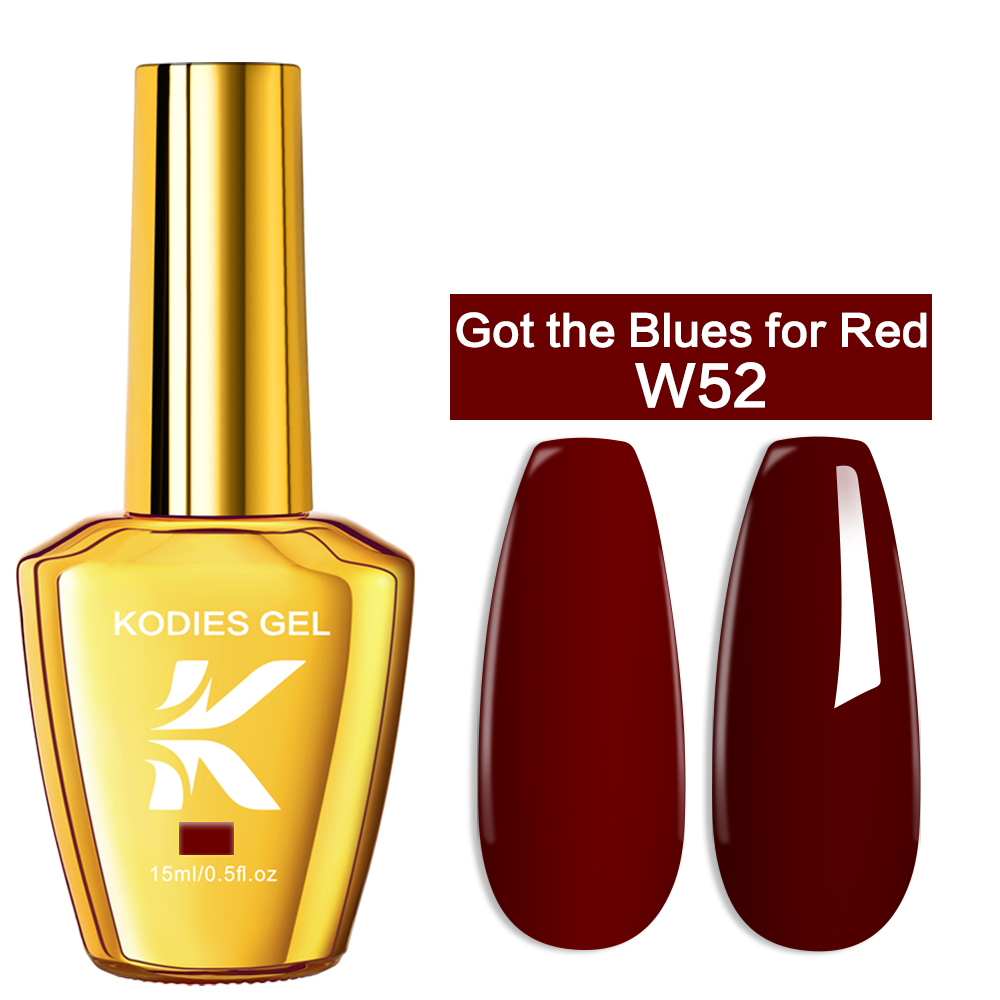 KODIES GEL-esmalte de uñas de  - Nail Art Burgundy reseña y precio