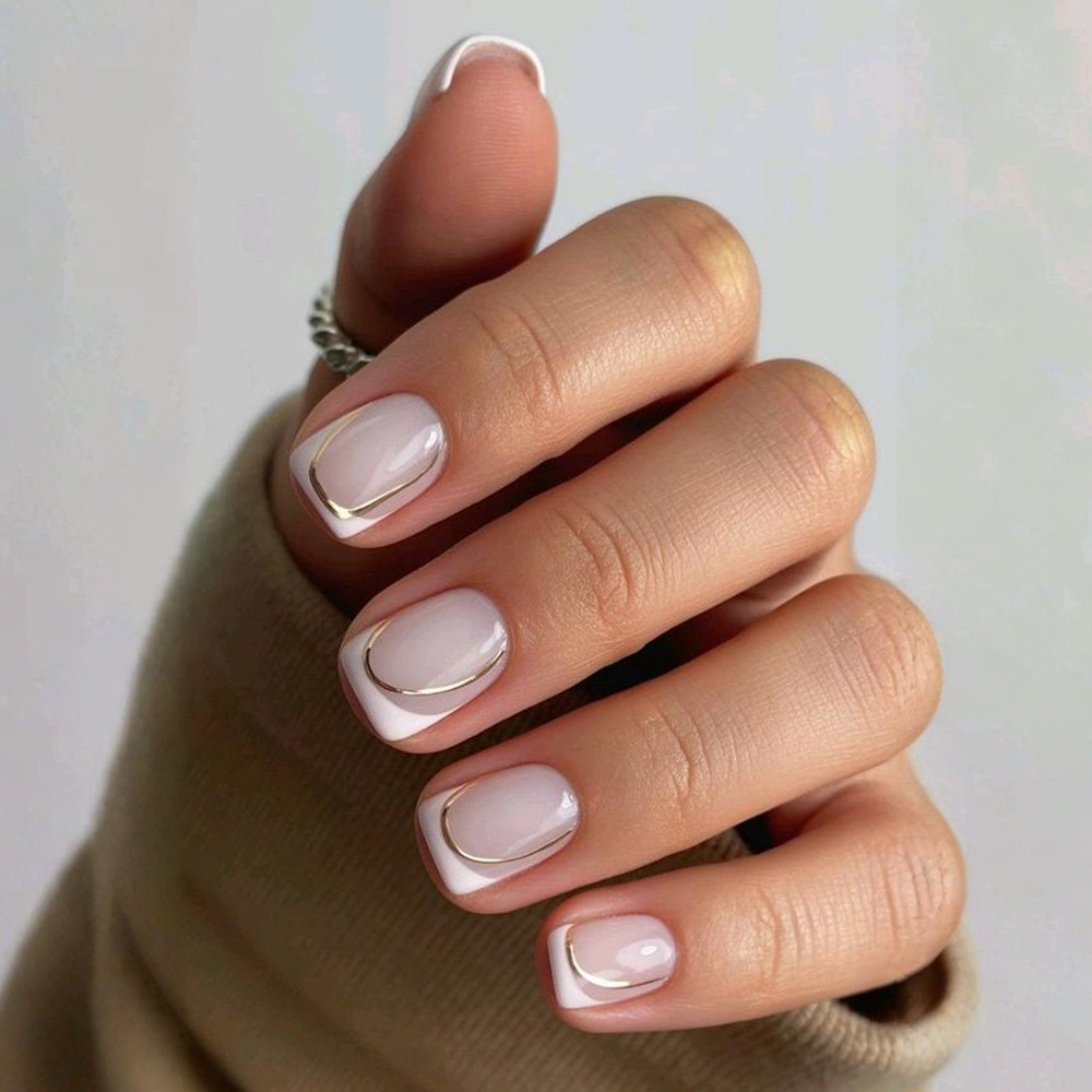 24 Uñas Postizas Rosas Desmont - Nail Art French Nails reseña y precio