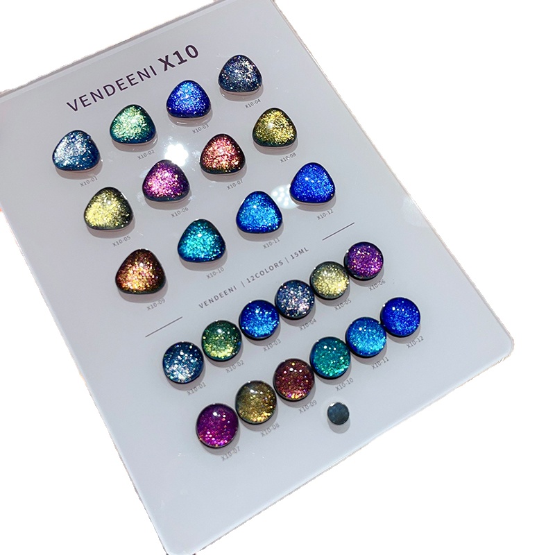 VENDEENI - Set de Gel para Uña - Nail Art Glitter reseña y precio